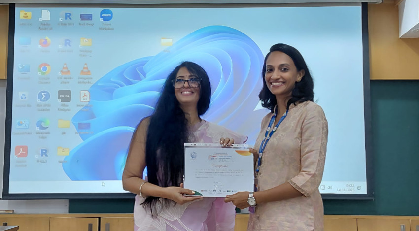 Congratulations to Dr.Vineetha Mathew